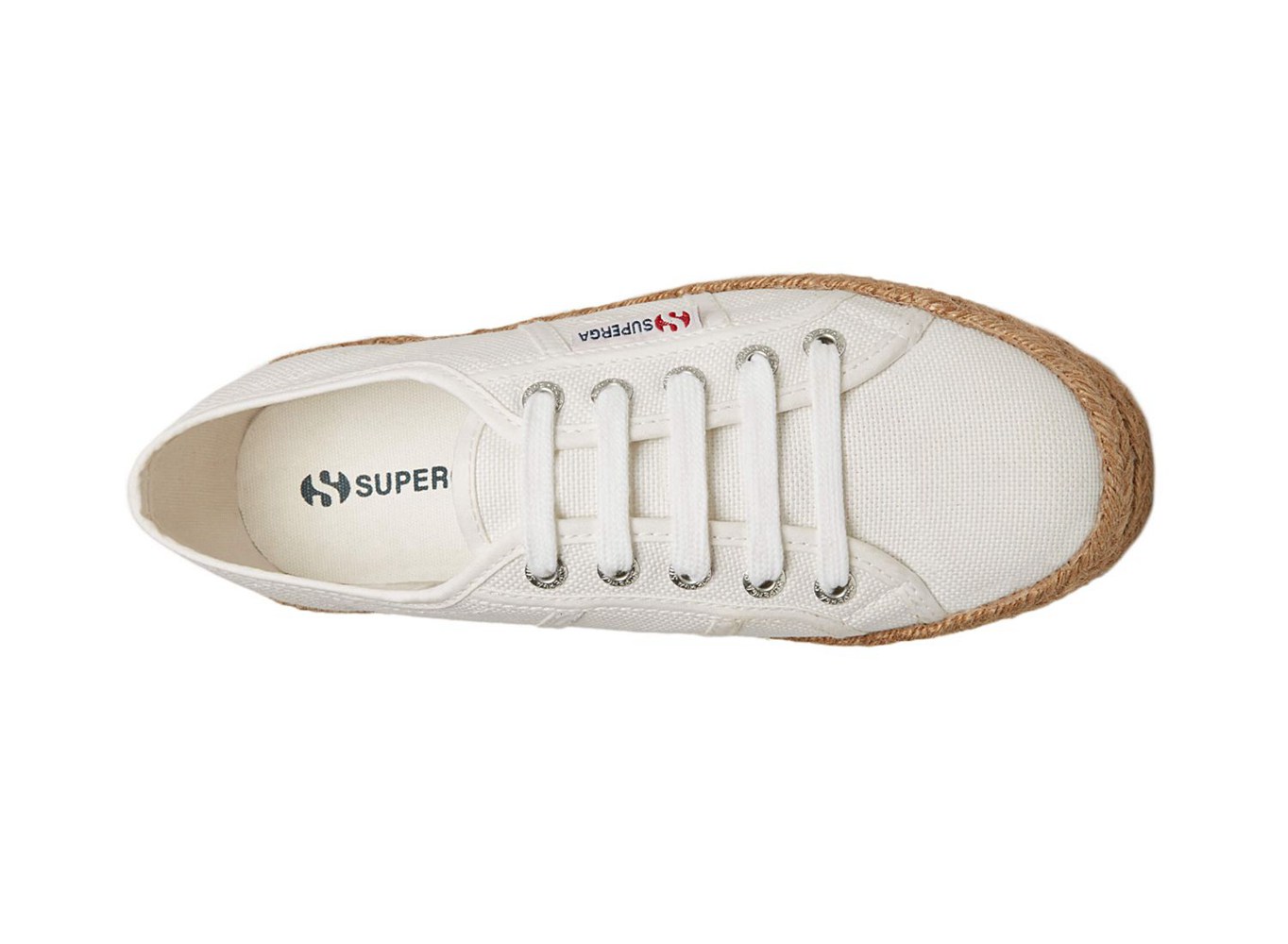 Espadrille Feminino Branco - Superga 2730 Cotropew - AOYNP-9047